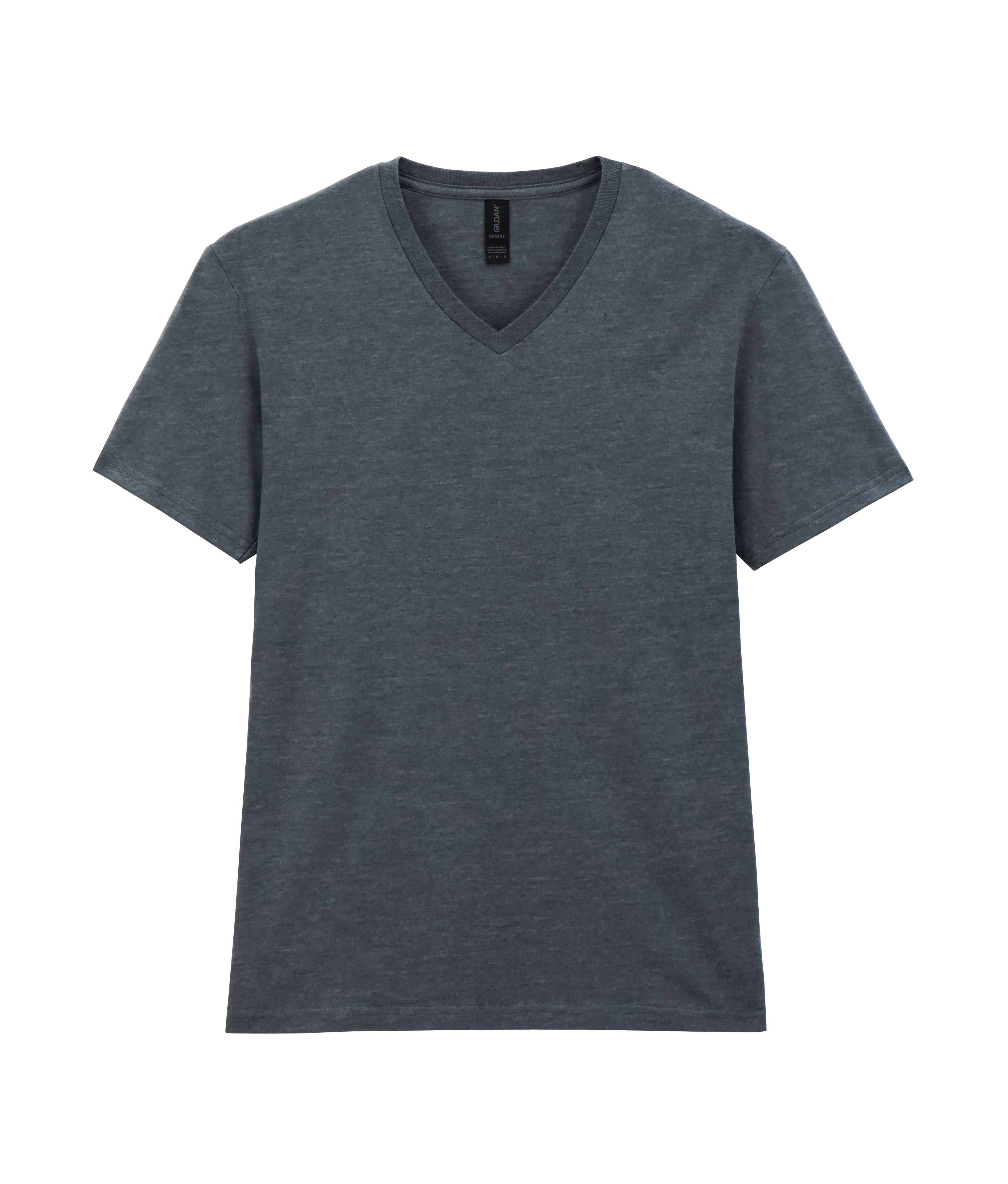 Soft-Style Adult V-neck Ring-spun T-shirt