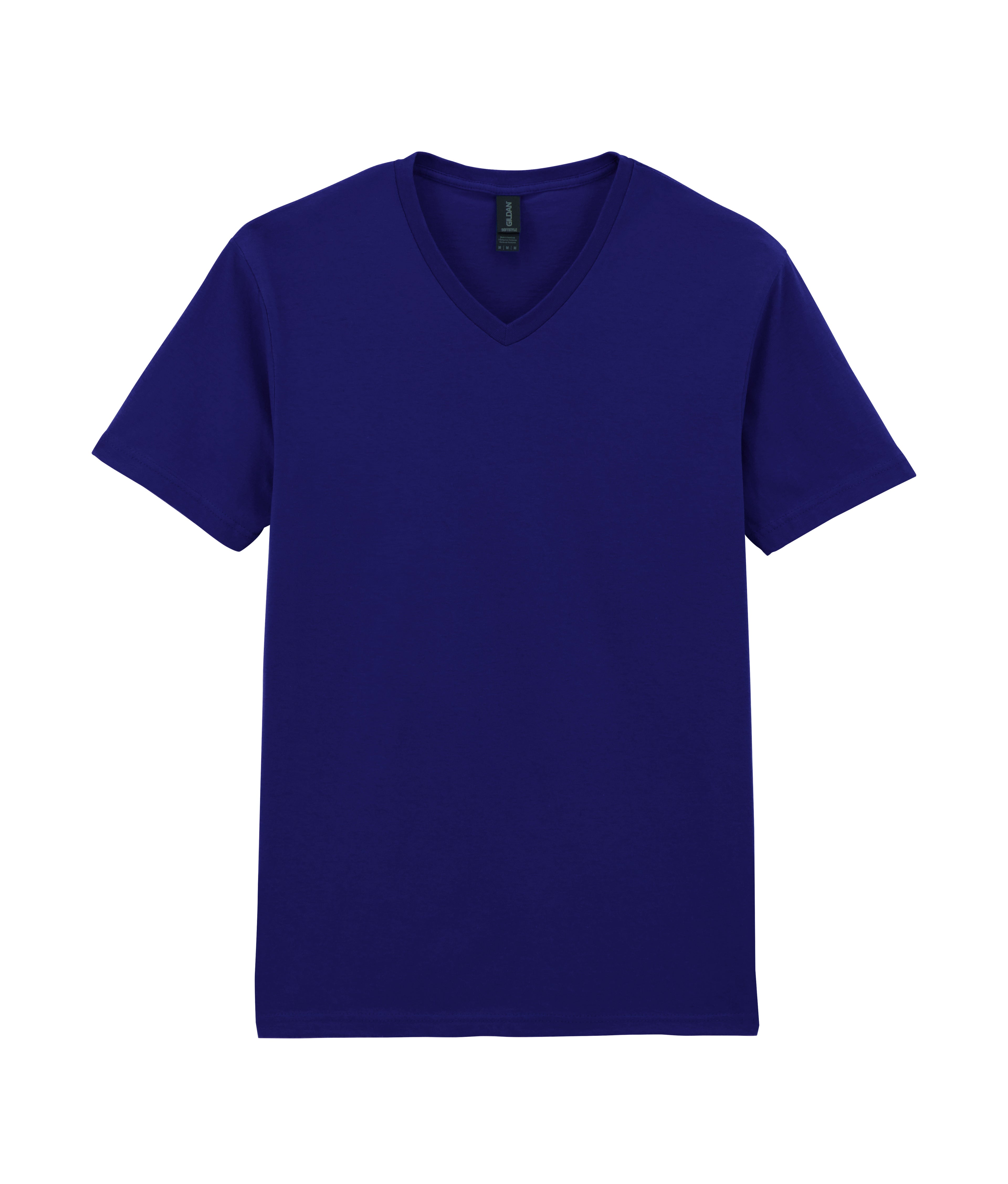 Soft-Style Adult V-neck Ring-spun T-shirt